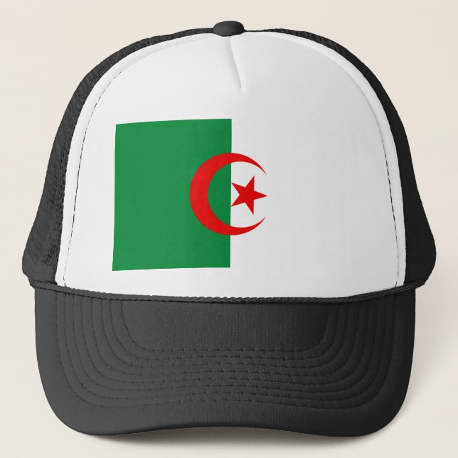 Algeriska flagga truckerkeps (Framsida)