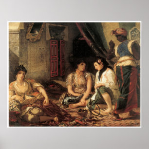 Algeriska kvinnor i deras lägenheter, 1834 poster