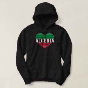 Algeriskt hjärta, Kärlek Algeriet Hoodie