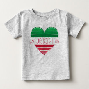 Algeriskt hjärta, Kärlek Algeriet T Shirt