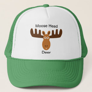 ÄlgHead_Moose Head hjort Keps