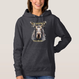 Älghuvud Älgland Barrträds T-Shirt Tröja