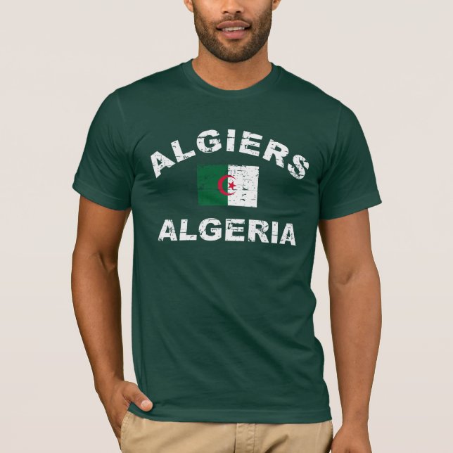 Algiers Algeriet T Shirt (Framsida)