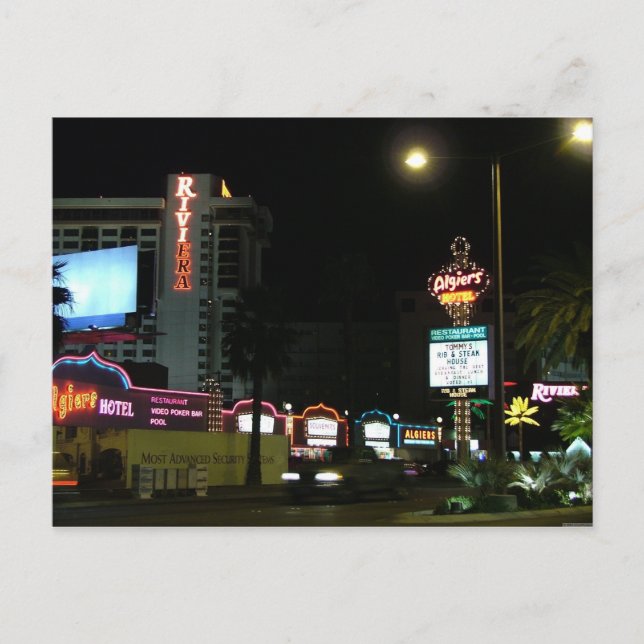 Algiers Hotel Las Vegas Postcards Vykort (Framsida)