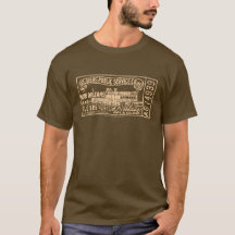 Algiers kollektivtrafikfärja-biljett t-shirt