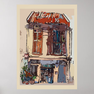 Algiers pekar huset poster
