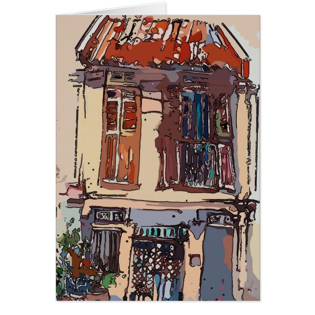 Algiers Point House Hälsningskort (Framsidan)