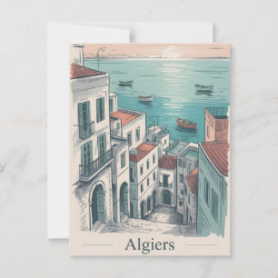 Algiers vintage vykort