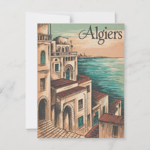 Algiers Vintage Vykort