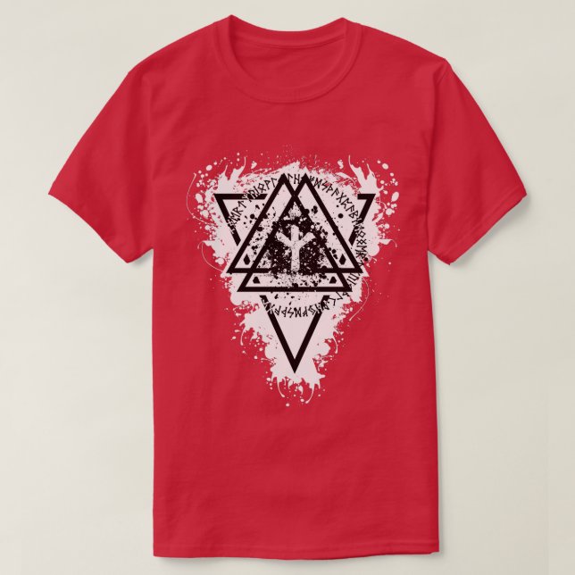 Algiz rune 1 t shirt (Design framsida)