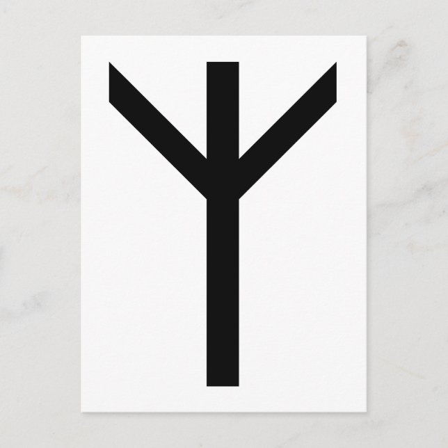 ALGIZ RUNE VYKORT (Framsida)