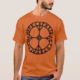 Algiz rune Wisdom och mod amulet T Shirt