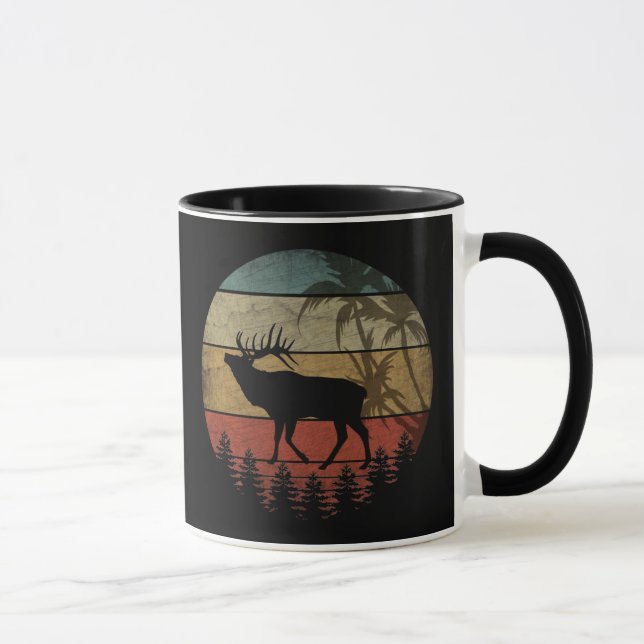 ÄLGJÄGARE VINTAGE MUGG (Höger)