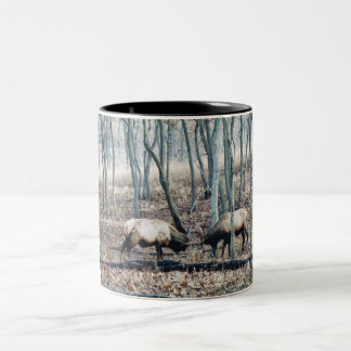 Älgkaffekopp Två-Tonad Mugg