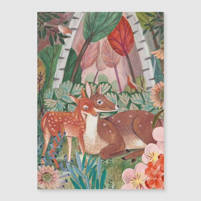 Älgko och kalv mors dag (Framsida)