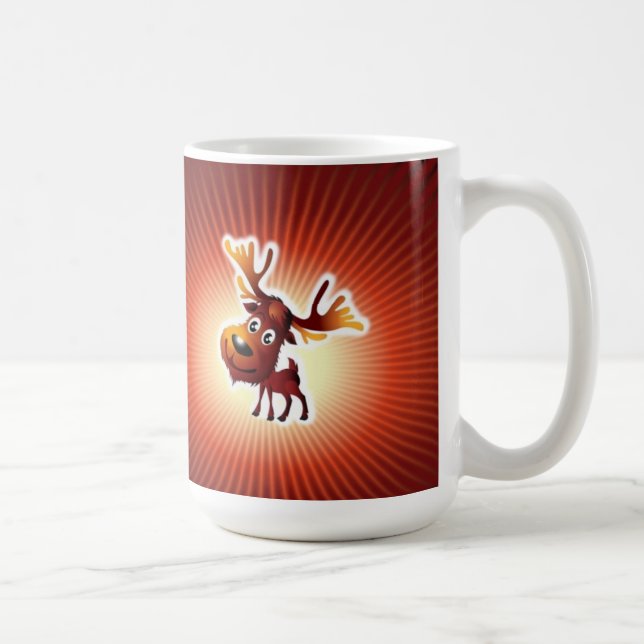 Älgkorsning mugg (Höger)