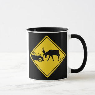 Älgkorsning Mugg