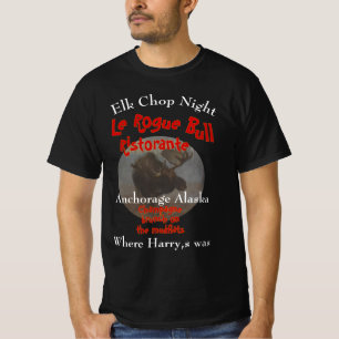 Älgkottsnatt Le Rogue Bull Whittier Alaska 2045 T Shirt