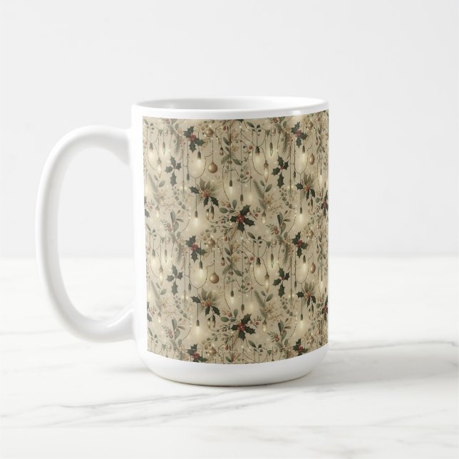 Älglyktor, skog ljus kaffemugg (Vänster)