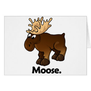 ÄlgMoose. Hälsningskort