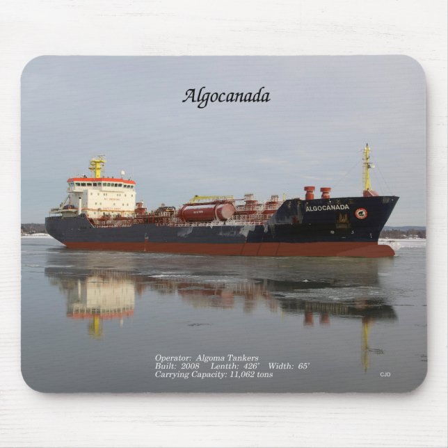 Algocanada mousepad musmatta (Framsidan)