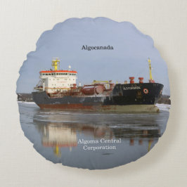 Algocanada runt kuddfodral rund kudde
