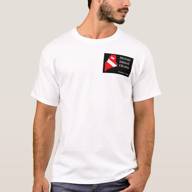 Älgödykare - Eastport, Maine Tröja (Framsida)