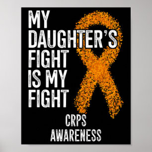 Algodystrofi Min dotters kamp är min kamp Crps Poster