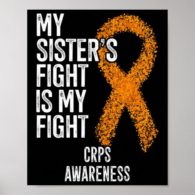 Algodystrofi Min systers kamp är min kamp Crps A Poster (Framsidan)