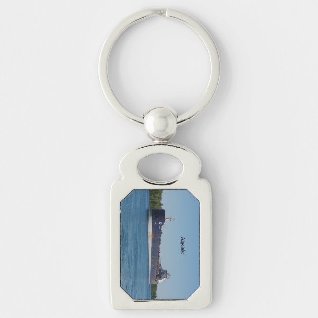 Algolake metall nyckelring (Framsidan)