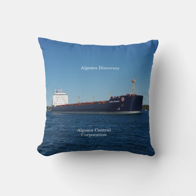 Algoma Discovery-kvadratpelare Kudde (Framsida)