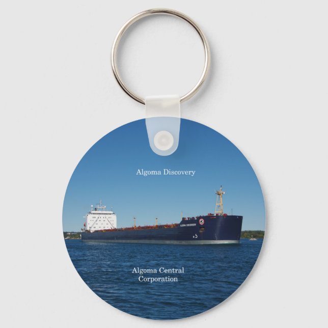 Algoma Discovery-magnet Nyckelring (Framsida)