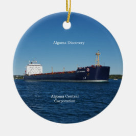 Algoma Discovery-ornament Julgransprydnad Keramik