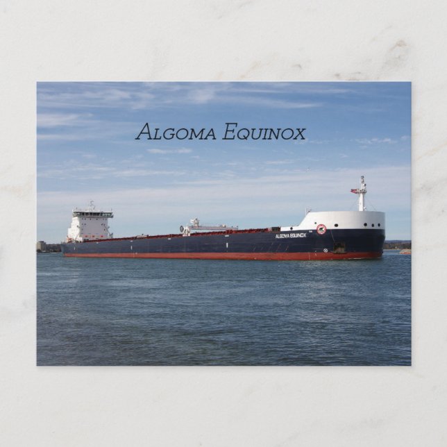 Algoma Equinox-postkort Vykort (Framsida)