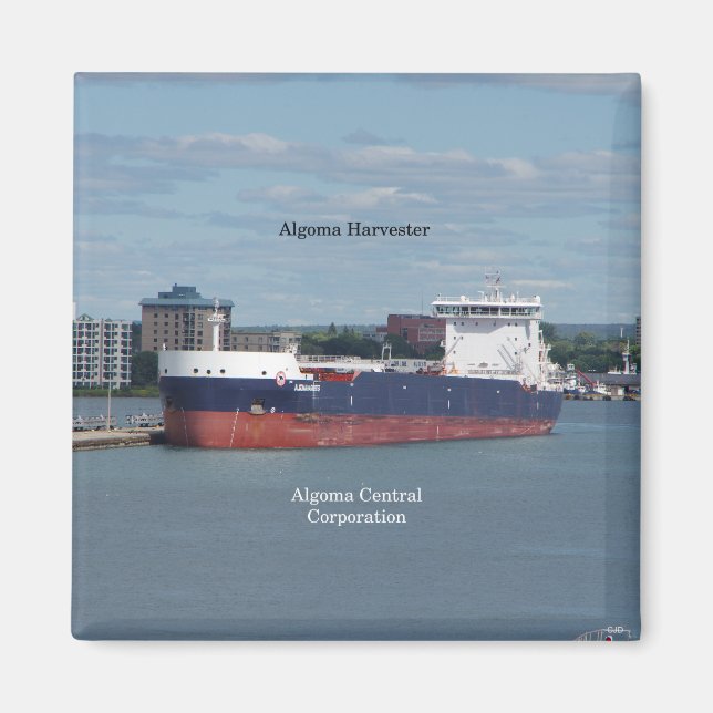 Algoma Harvester magnet (Framsidan)