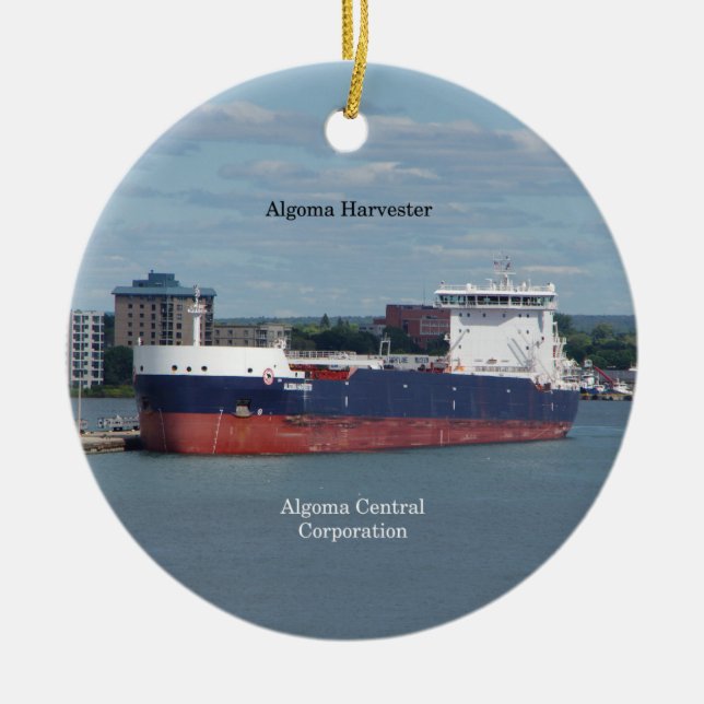 Algoma Harvester ornament (Framsidan)