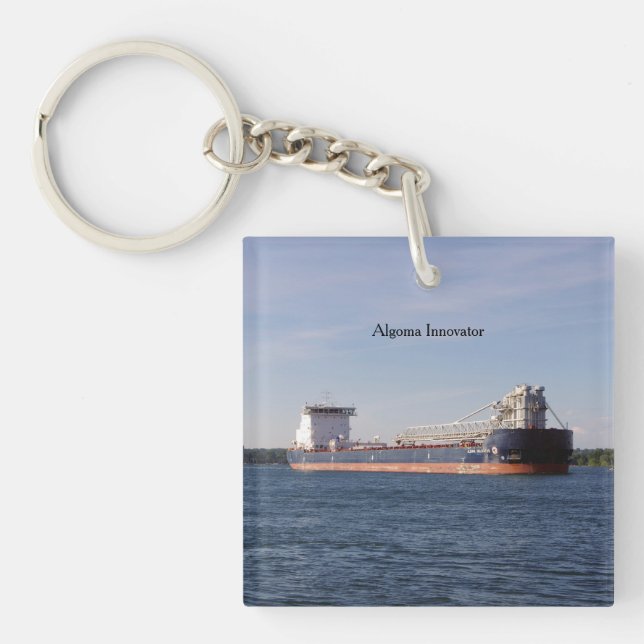 Algoma Innovator-akrylnyckelring (Framsidan)