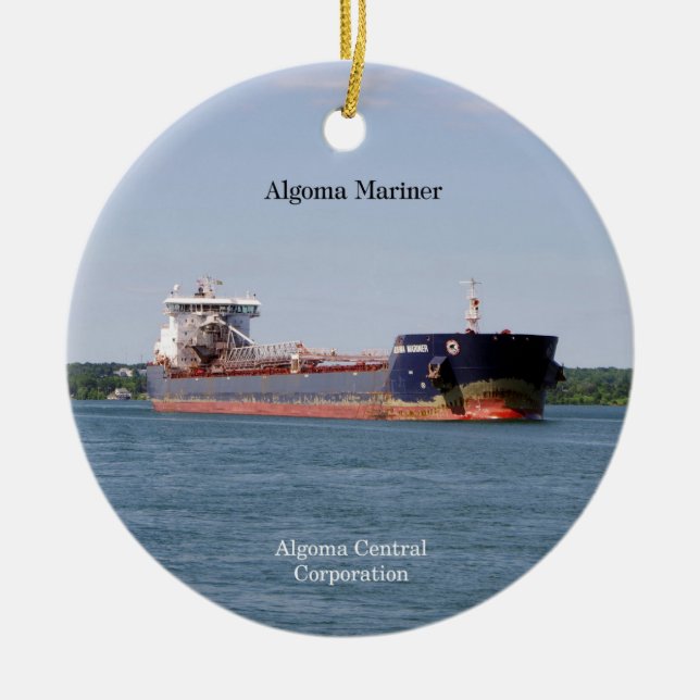 Algoma Mariner ornament (Framsidan)
