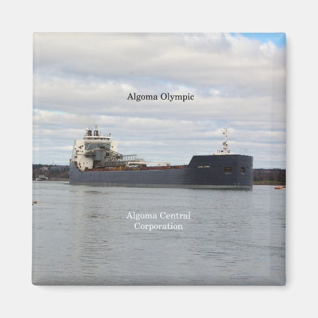 Algoma Olympic magnet (Framsidan)