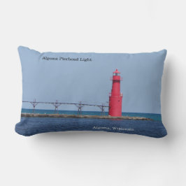 Algoma Pierhead Light ländryggskudde Lumbarkudde