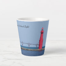 Algoma Pierhead Light latte mugg