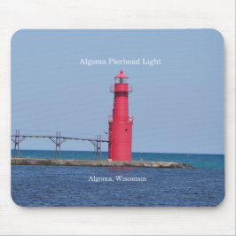 Algoma Pierhead Light mousepad Musmatta