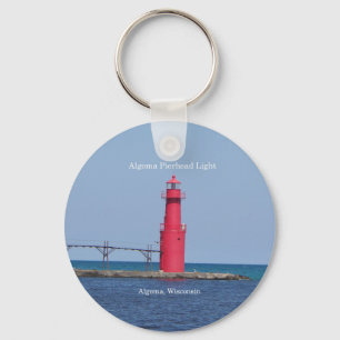 Algoma Pierhead Light nyckelring