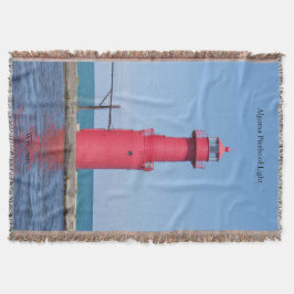 Algoma Pierhead Light woven filt