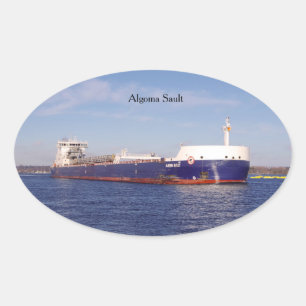 Algoma Sault-dekalett Ovalt Klistermärke