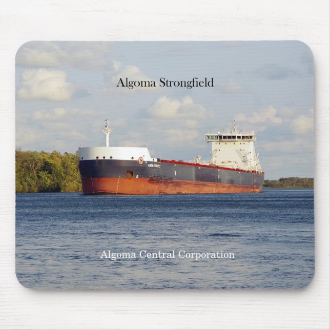 Algoma Strongfield mousepad Musmatta (Framsidan)