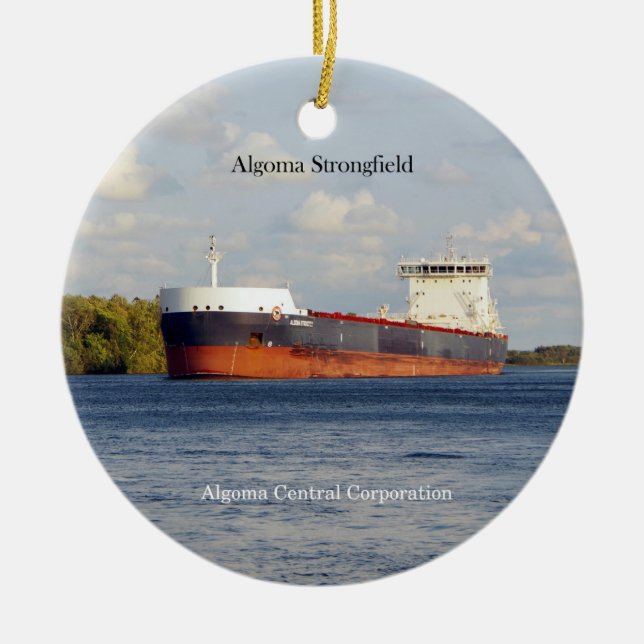 Algoma Strongfield ornament (Framsidan)