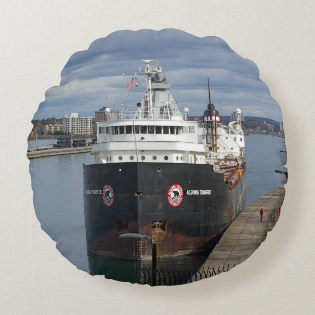 Algoma Transfer rund kudde (Framsidan)