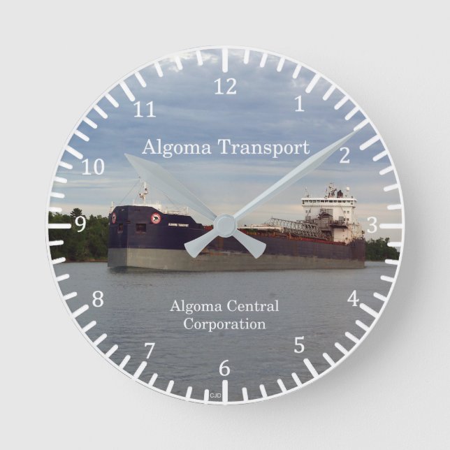 Algoma Transportklocka Rund Klocka (Framsida)