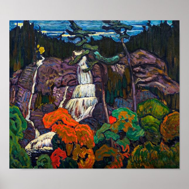 Algoma Waterfall | J.E.H. MacDonald | Poster (Framsidan)
